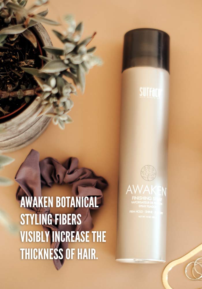 SURFACE Hair Awaken Finishing Spray, Thicken, Rejuvenate And Revitalize With A Firm Hold, Vegan And Paraben Free, 10 Fl. Oz. - Image 3